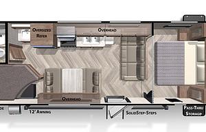 2022(2) Forest River RV Salem Cruise Lite 261BHXL