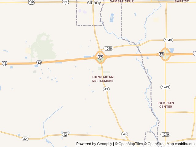 Map of Livingston Parish Convention & Visitors Bureau location at Hammond, LA, United States
