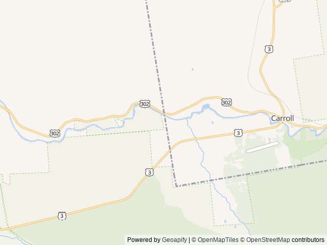 Map of Beechhill Campground and Cabins location at Bethlehem, NH, United States