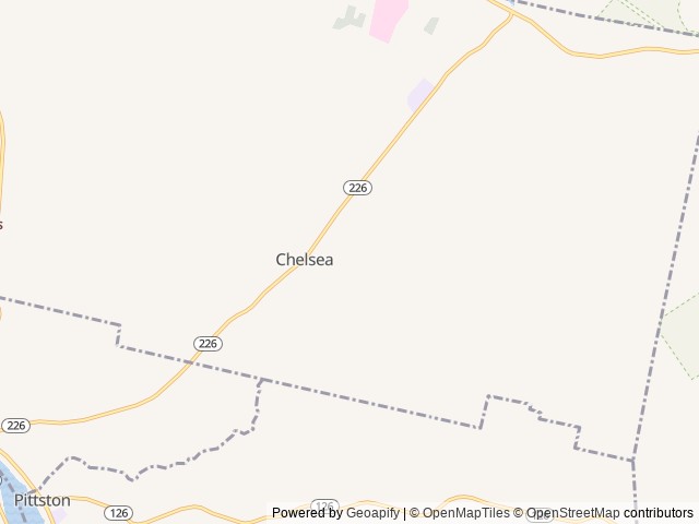 Map for Embrace Adventure--Charming Maine Farm Rental near Chelsea, NH