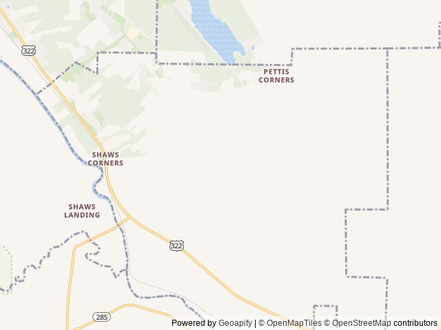 Map for 2018 KZ Sportsmen LE 261BHLE near Cochranton, PA
