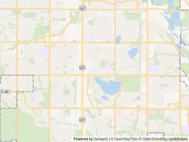 Map of Demo - Emma's RV Park location at Fort Collins, CO, United States