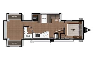 2026 Airelume 315–Spacious Family Bunkhouse Camper