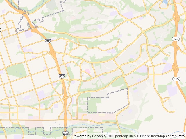 Map for 2025 Entrada 2200S near Chula Vista, CA