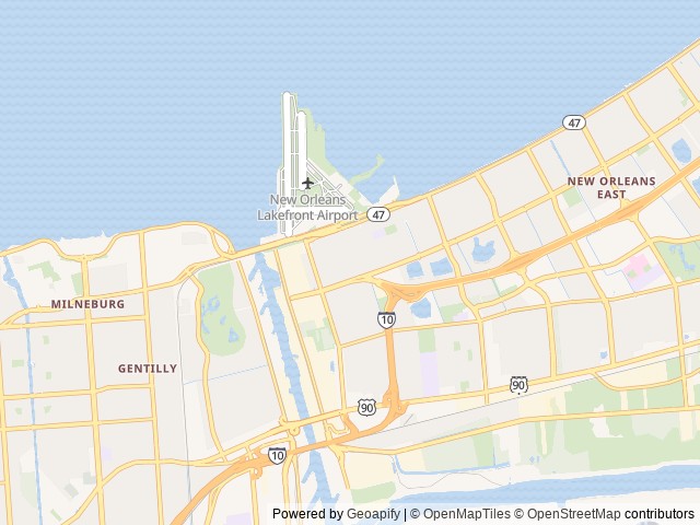 Map for 2009 Ford Newmar Grand Star near New Orleans, LA