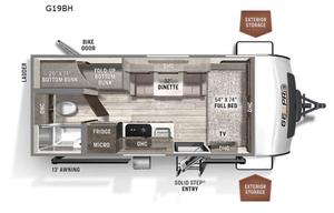 2021 Forest River RV Rockwood Geo Pro 20BHS