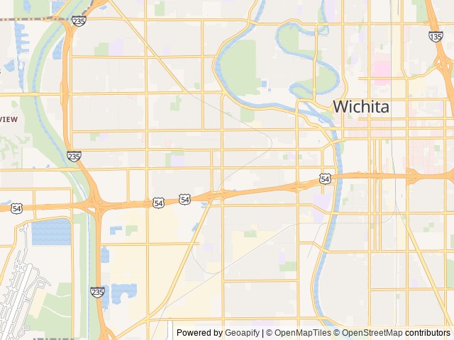 Map for 2016 Coachmen RV Clipper Cadet 17BH near Wichita, KS