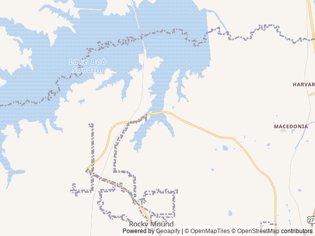 Map of Big Al's Barefoot Bay Marina & RV Resort location at Pittsburg, TX, United States
