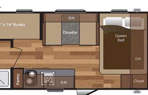 2017 Keystone RV Hideout Single Axle 175LHS