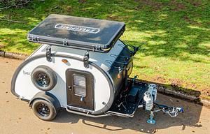 Bean Teardrop Trailer Sleeps 4-6 +RTTent +BikeRack