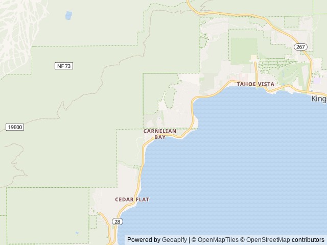 Map for 2023 Grand Design Bunkhouse *A Tahoe Getaway near Carnelian Bay, CA