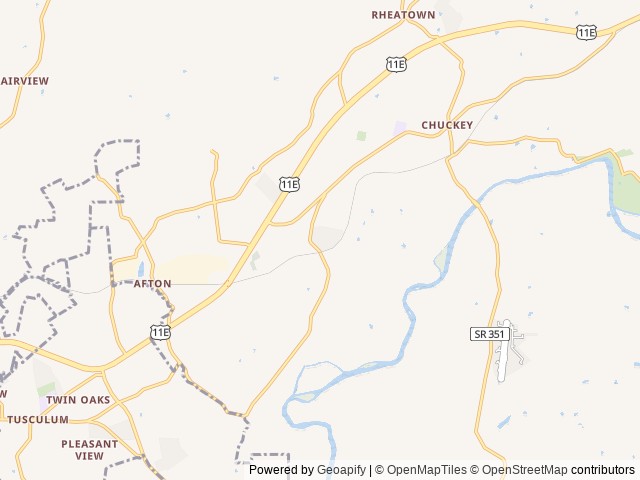 Map for The Grand Nomad Rental near Afton, NC