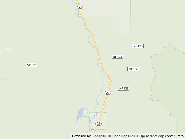 Map of Riverside At Detroit location at Detroit, OR, United States