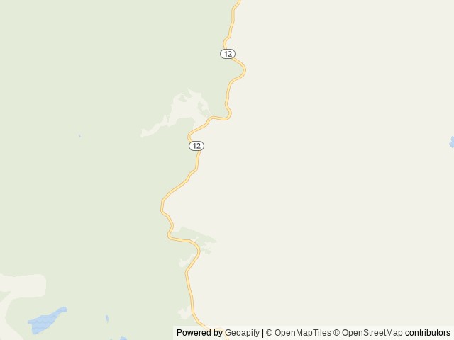 Map of Rosebud ATV location at Loa, UT, United States