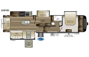 2020 Keystone RV Cougar 368MBI