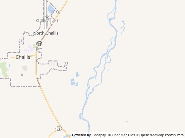 Map for Family Friendly Fun near Challis, MT