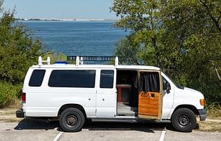 Stealthy Work Van Holds Suprising Comfort Inside