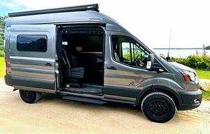 4x4 Adventure Van, Off-Grid Electric, Heat & AC!