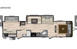 2020 Keystone RV Hideout 31BHDSWE