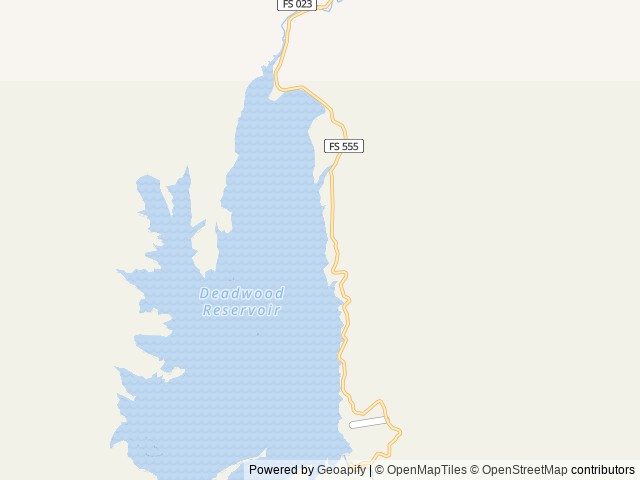 Map of Howers location at Lowman, ID, United States