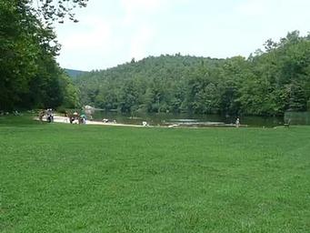 CAVE MOUNTAIN LAKE GROUP PICNIC SHELTER 7