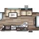 2019 Forest River RV Cherokee Grey Wolf 26DBH