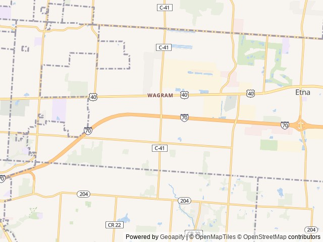 Map for Lexington Class C | 3 Slide-Outs - Low Miles near Reynoldsburg, OH