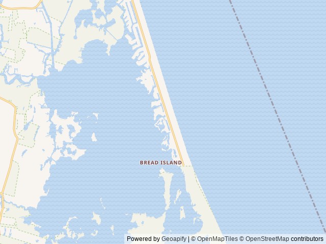 Map of Surfside at Sandbridge RV Resort location at Virginia Beach, VA, United States