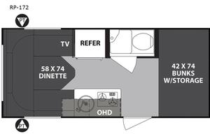 2020 Forest River RV R Pod RP-172