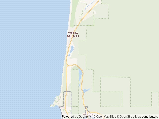 Map of Thousand Trails Pacific City location at Cloverdale, OR, United States