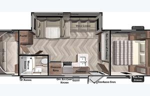 Delivery-Only Wildwood X-Lite Bunkhouse | Sleeps 9