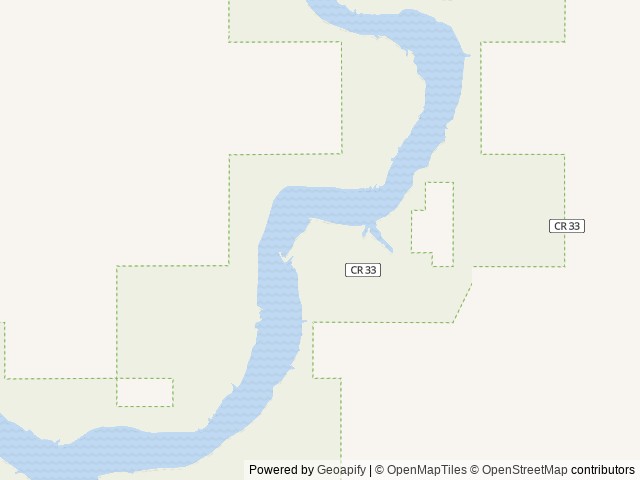 Map of Firehole Canyon Campground location at Mc Kinnon, WY, United States