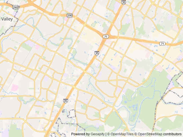 Map of Crestview RV Park location at Canyon Lake, TX, United States