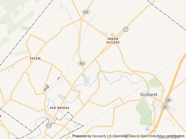 Map for Adventure-Ready Bunkhouse RV – Sleeps 8 near Chambersburg, VA
