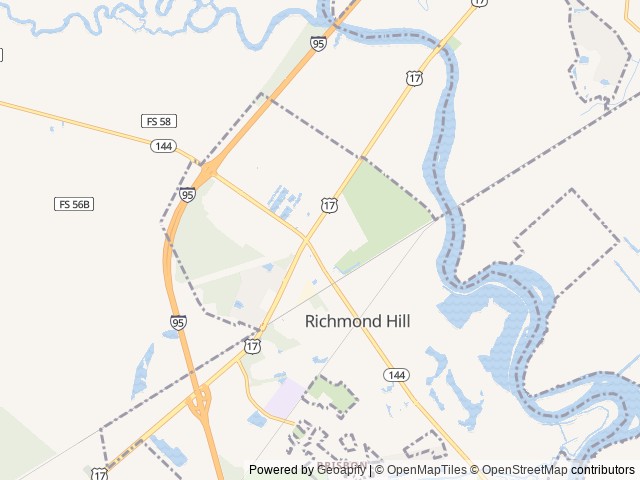 Map for 2020 Palomino Puma 31-DBTS near Richmond Hill, GA