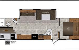 2018 Prime Time RV Avenger ATI 27DBS