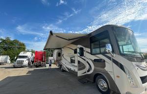 The 2 bathroom RV. No more waiting in line.