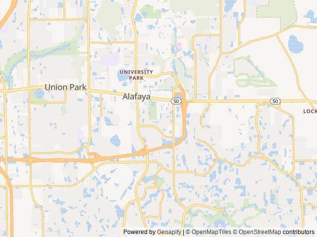 Map for Orlando Bunkhouse Trailer, EasyTow, Sleeps Up to 8 near Orlando, FL