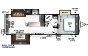 2018 Forest River RV Rockwood Ultra Lite 2703WS