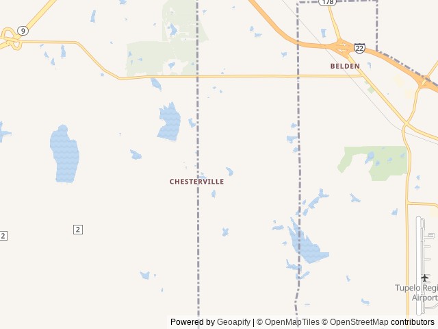 Map for WanderNest near Lee County, TN