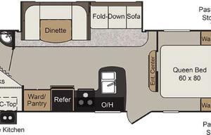2016 Keystone RV Passport 2670BH Grand Touring RV rental photo 2
