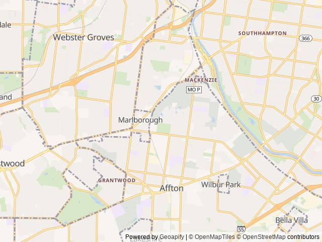 Map for Sleek and Cozy Family and Pet Friendly Airstream near St. Louis, MO