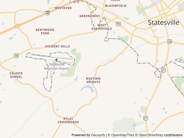 Map for Link & Camp near Statesville, SC