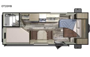 Spacious Clean 23' Compact Travel Trailer
