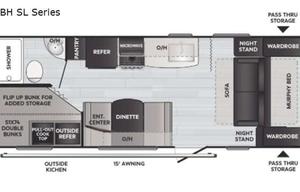 2021 Keystone RV Passport 219BH SL Series