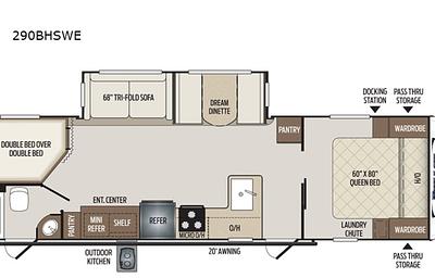 2020 Keystone RV Bullet 290BHSWE