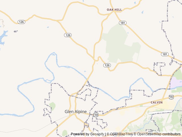 Map of River Pointe RV Park location at Morganton, NC, United States