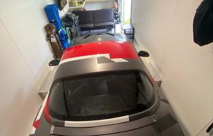 2021 Stealth 8.5x28 Race Car Hauler with room to sleep.