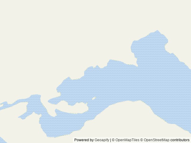 Map of Eight Fathom Cabin location at Hoonah, AK, United States