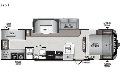 2021 Family Bunkhouse - No pet deposit!